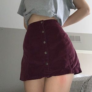 burgundy mini